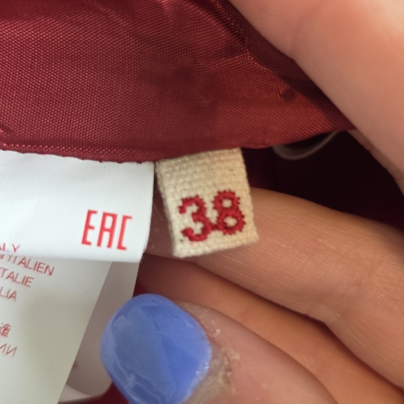 Marni‎ Red Cropped Ankle Trouser 38 - Picture 3 of 6